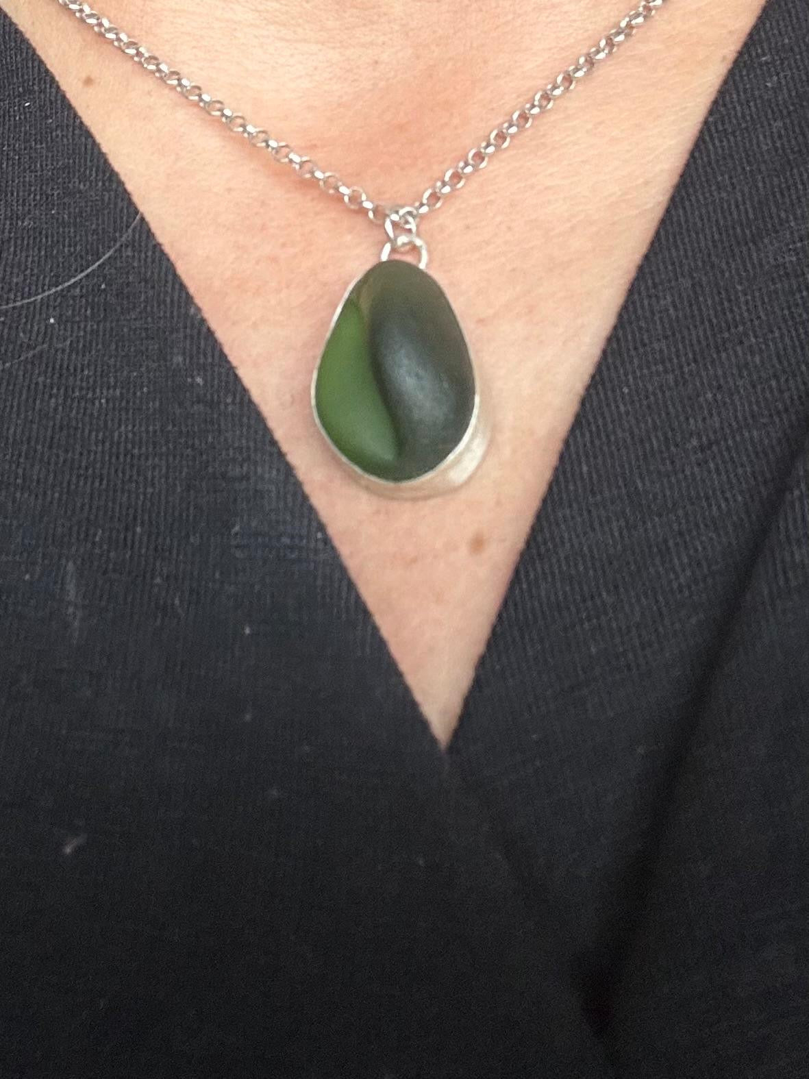 Seaglass or gemstone pendant workshop