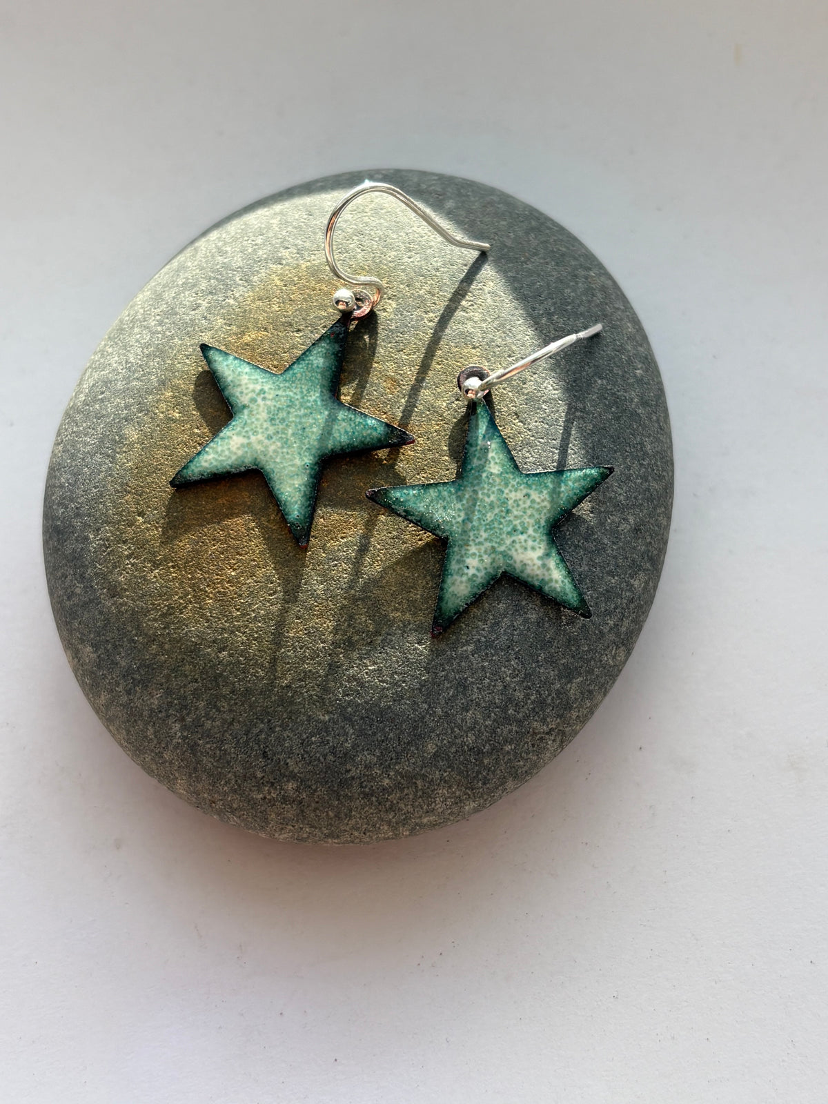 Enamel earrings