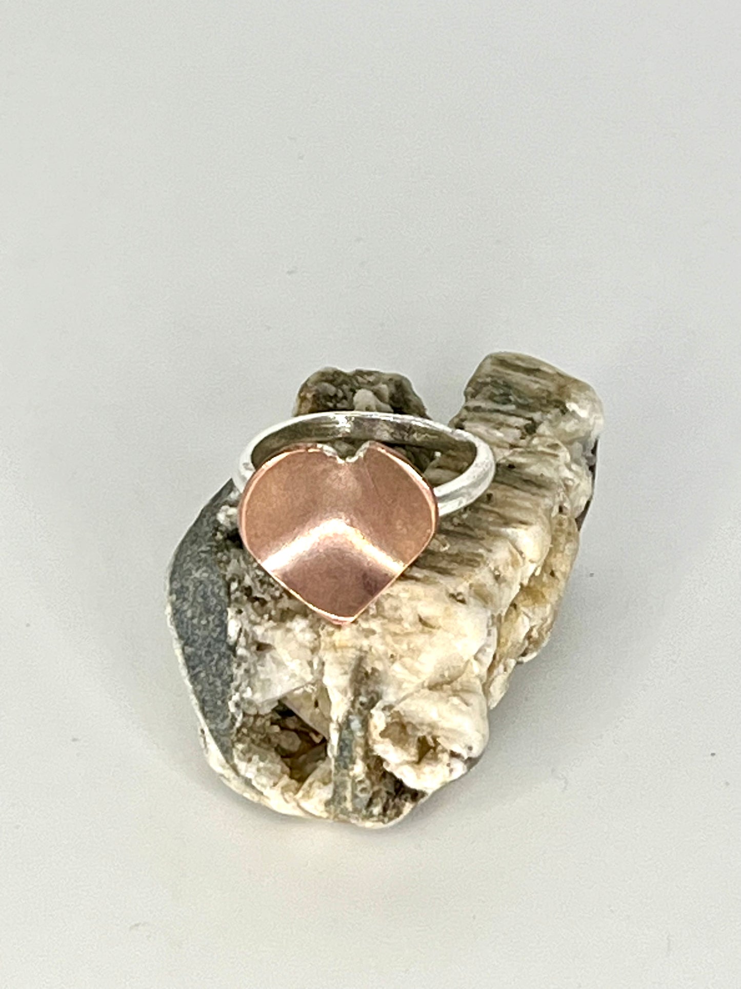 Silver Heart Ring