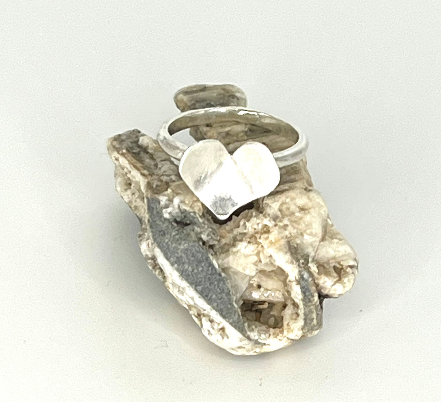 Silver Heart Ring
