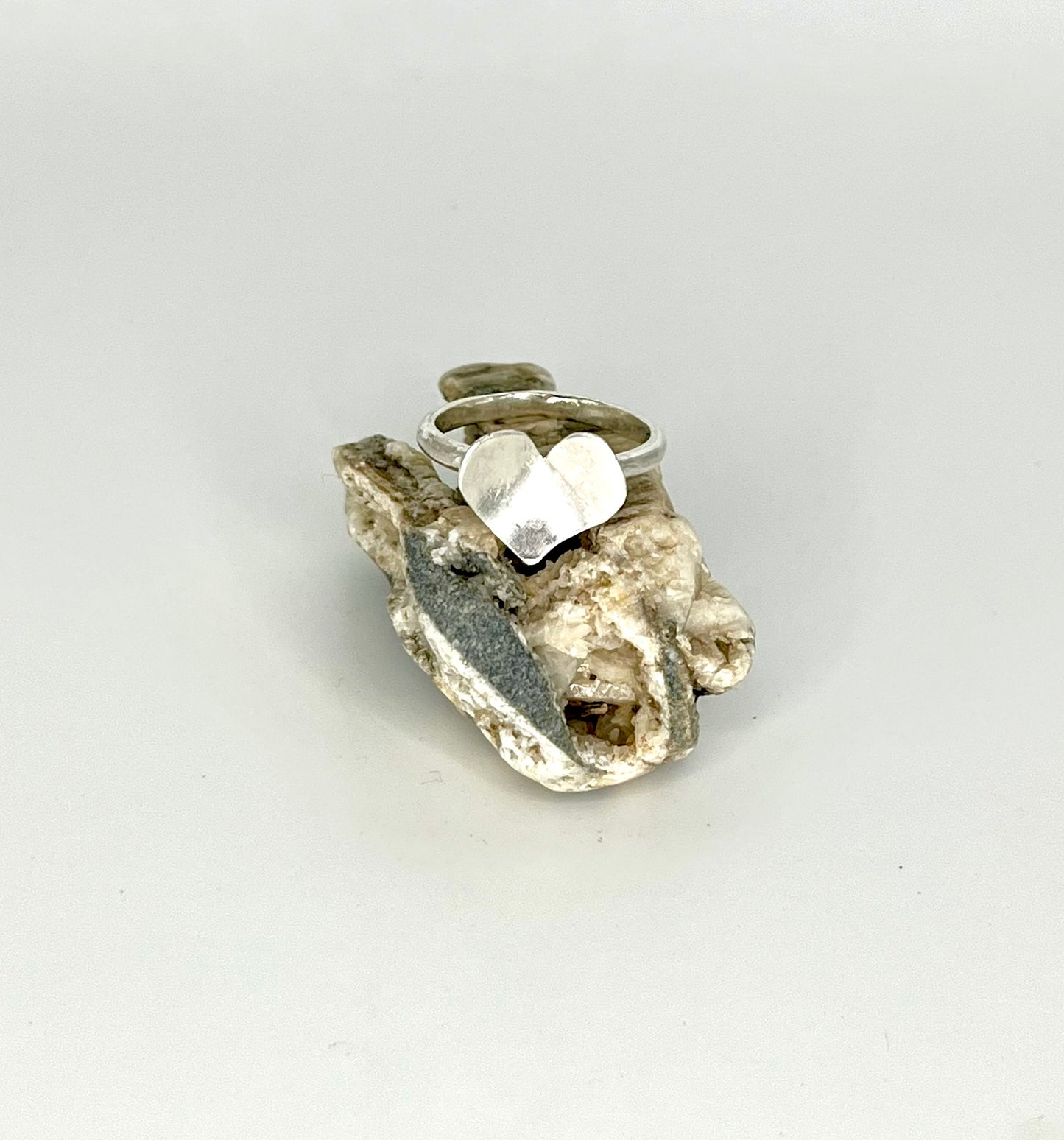 Silver Heart Ring
