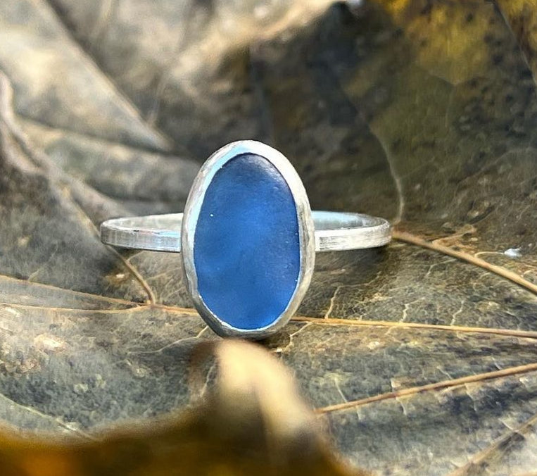 Seaglass Silver Ring Workshop
