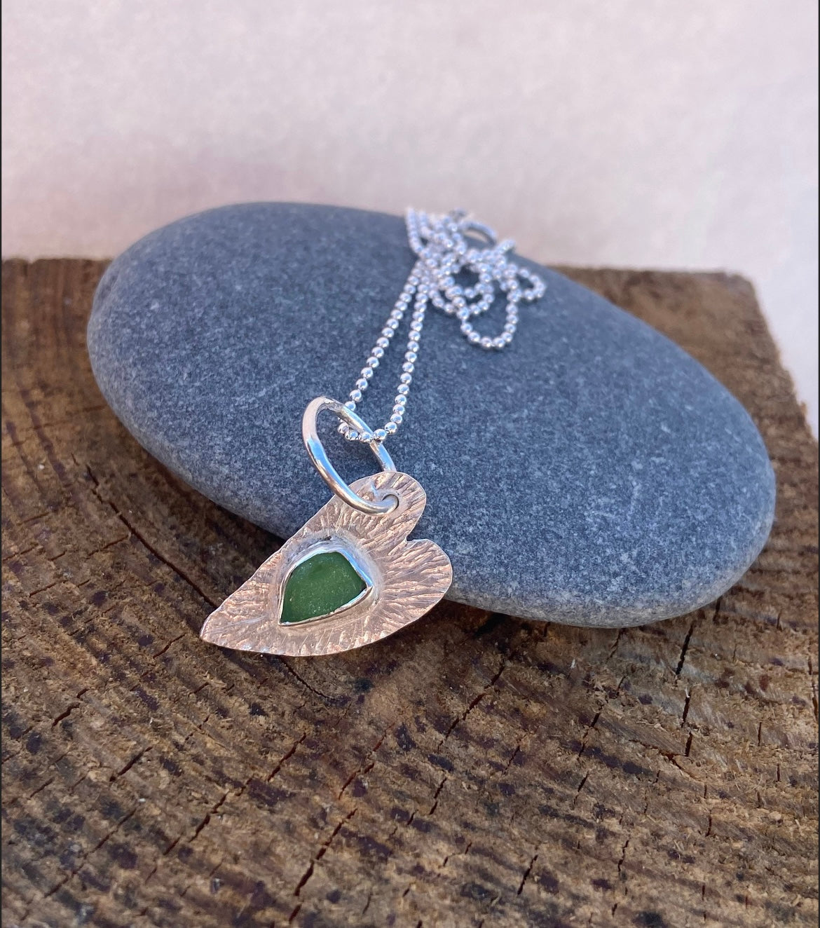Seaglass ring or pendant workshop