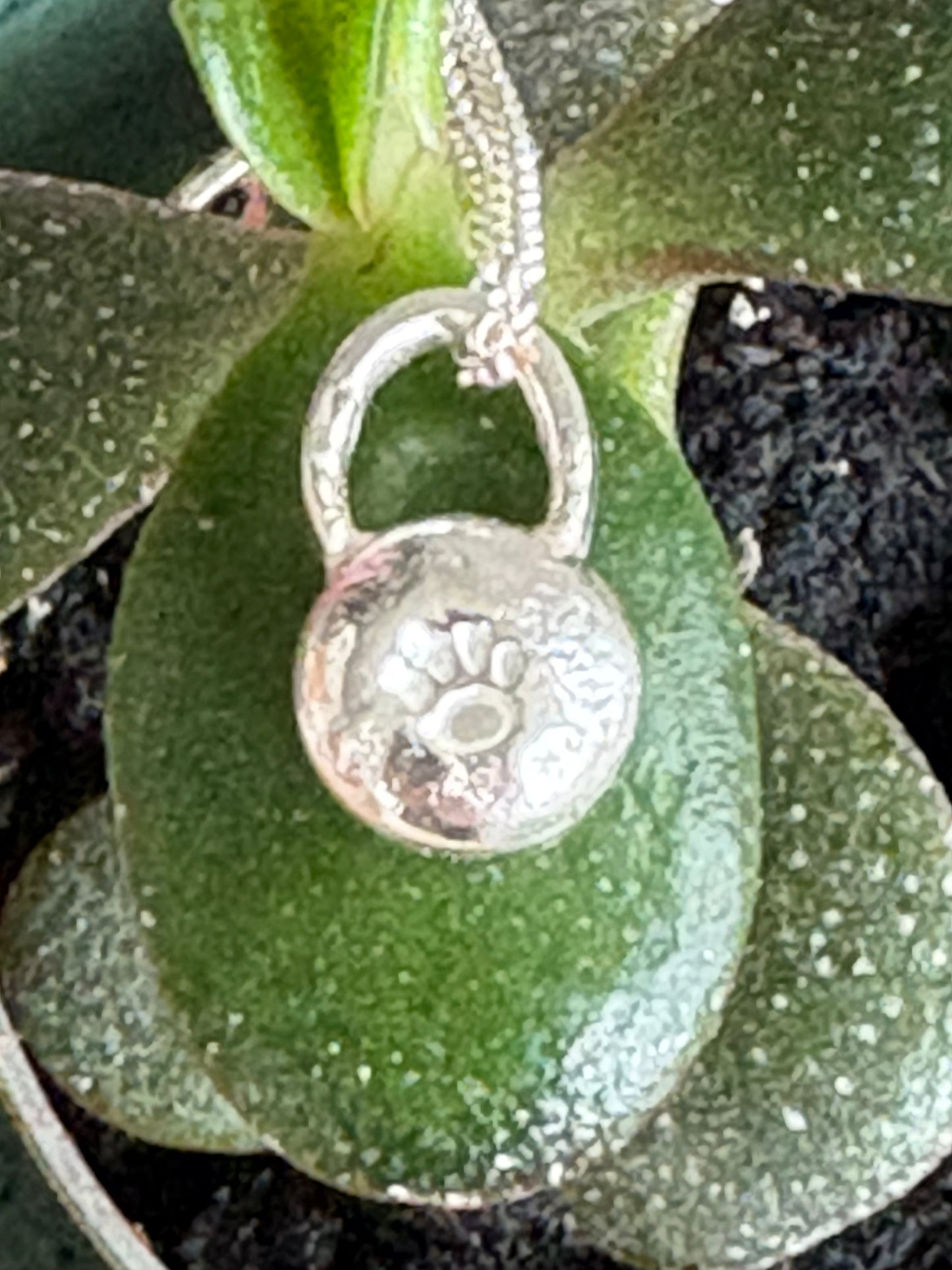 Paw Print Blob Necklace